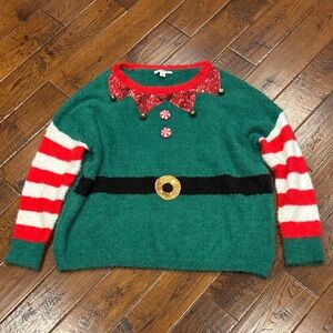 Women’s 99 Jane Street Christmas Sweater Size XXL USED